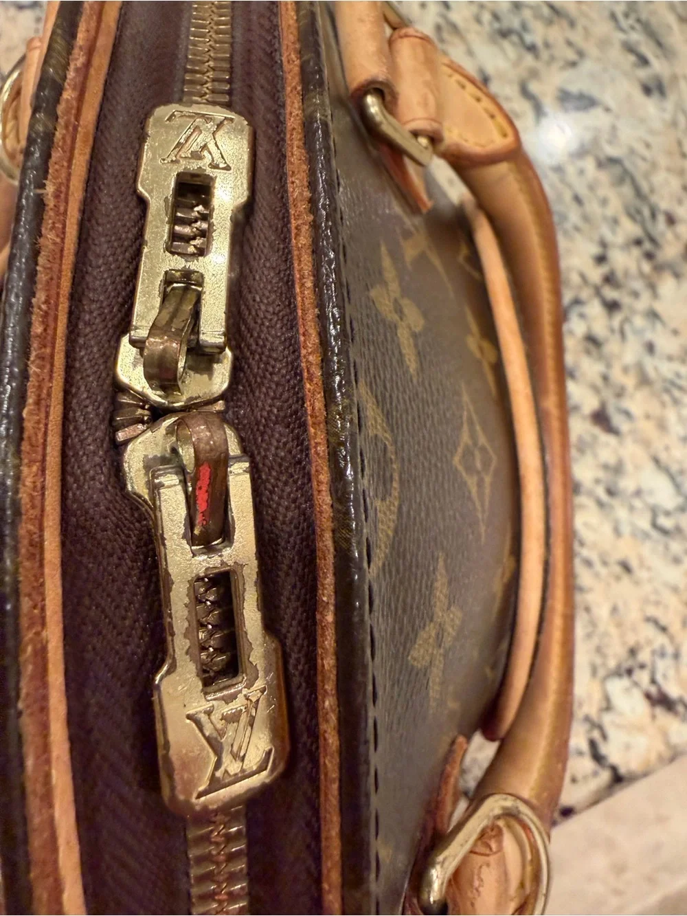 Louis Vuitton iconic monogram